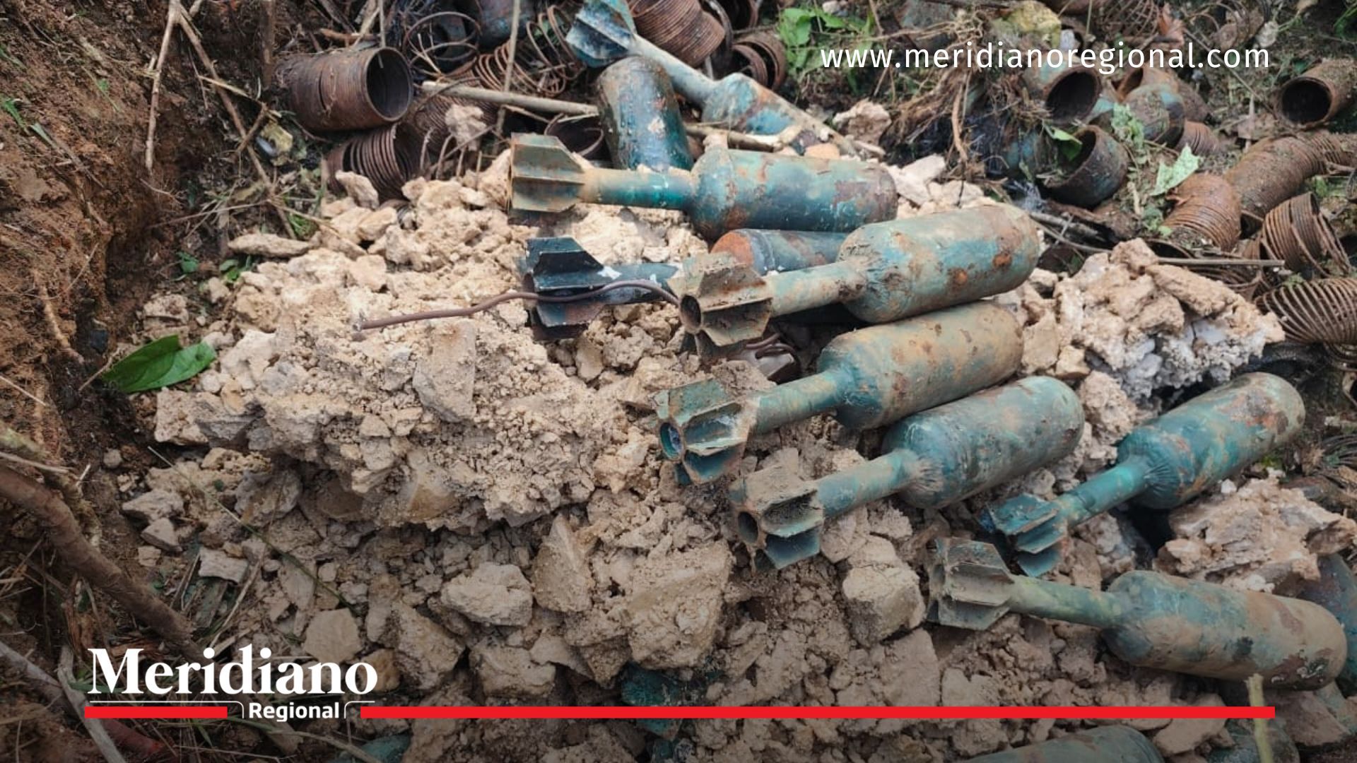 minas antipersonal depósito ilegal en Tumaco - explosivos GAO-r Iván Ríos - hallazgo Ejército Nacional Tumaco - minas antipersonal en Tumaco