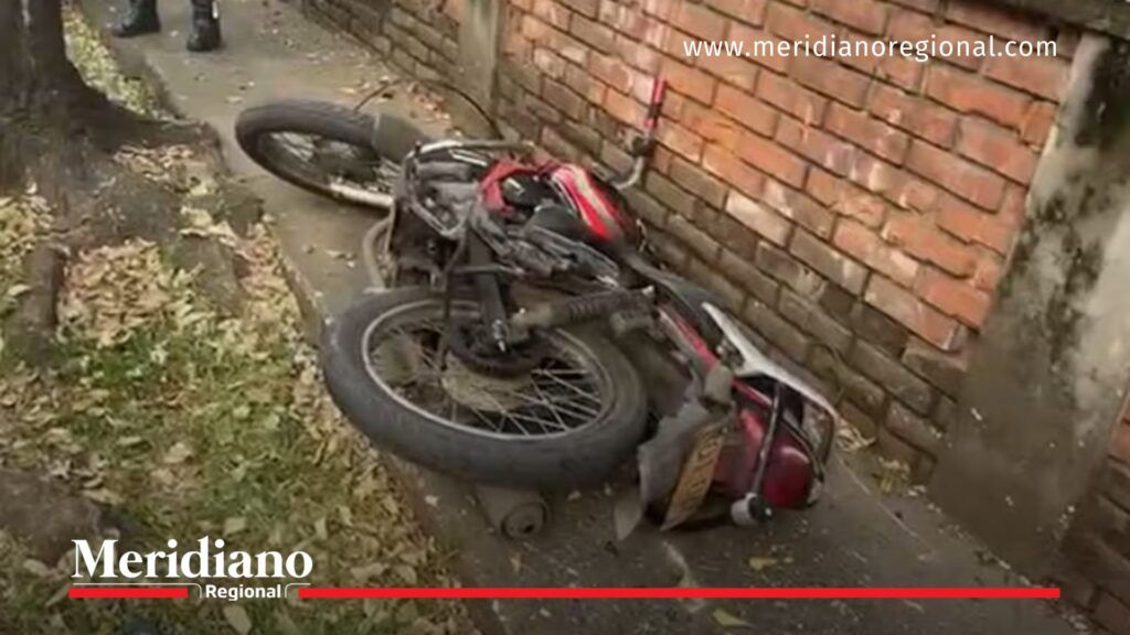 Muerte de motociclista en Cali: motocicleta involucrada en el operativo - Meridiano Regional Motocicleta del motociclista fallecido en Cali tras operativo de tránsito investigado por presunta agresión de un agente