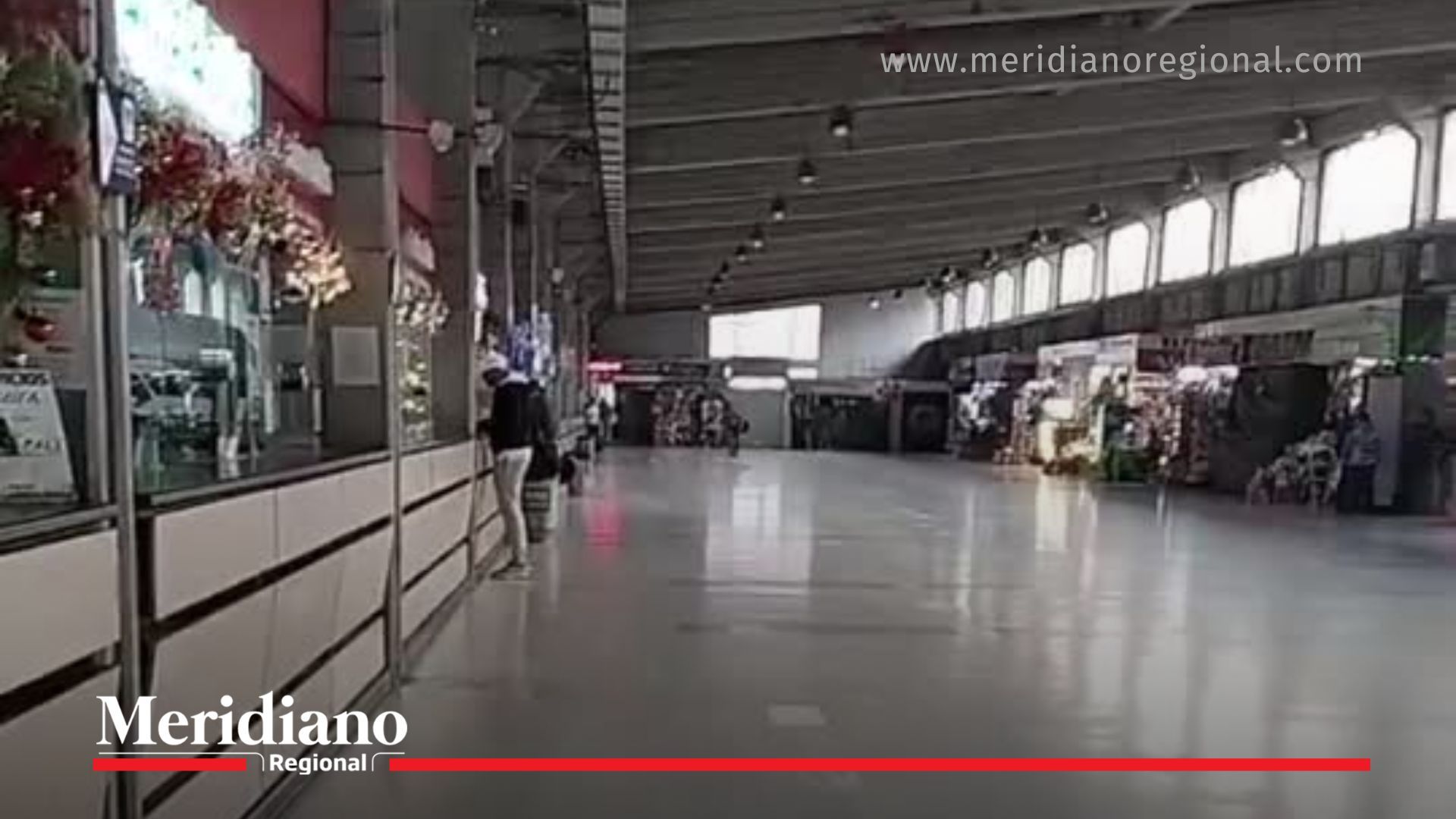 Terminal de Transportes de Popayán vacía este 15 de diciembre por el paro armado en el Cauca y el temor a viajar durante el paro del ELN.