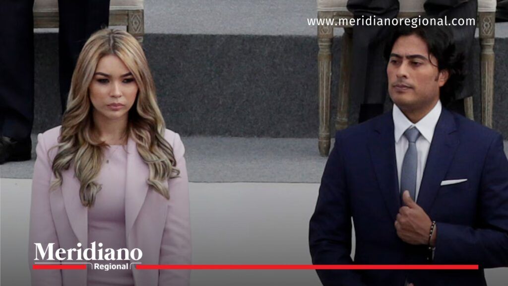 Day Vásquez y Nicolás Petro Burgos en una imagen de archivo previa al escándalo judicial por el caso FUCOSO y la investigación por corrupción en el Atlántico.