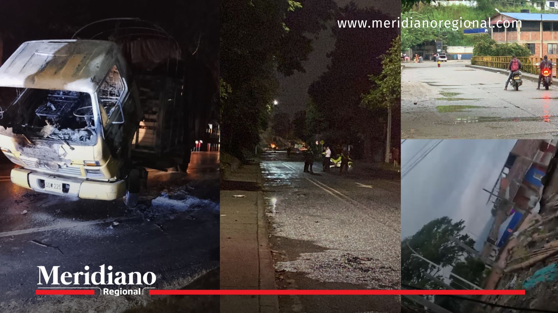 balance Cauca con ataques armados, paro armado del ELN, vehículo incinerado y operativos de seguridad en la vía Panamericana