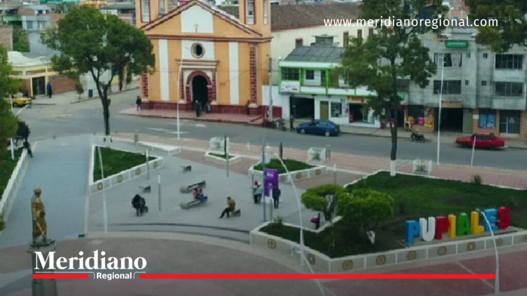 Microtráfico en Pupiales: autoridades refuerzan seguridad en el municipio - Meridiano Regional Parque principal de Pupiales, Nariño, municipio afectado por el microtráfico en Pupiales y donde autoridades capturaron a integrantes de la banda Los Fox.