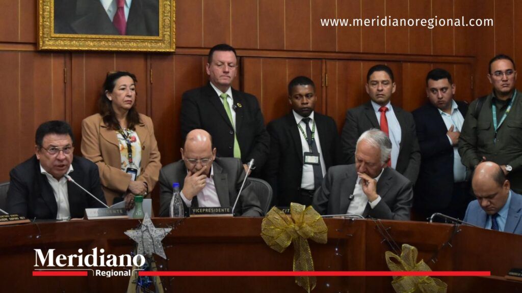 Votación de la reforma a la salud en la Comisión Séptima del Senado - Meridiano Regional Ministro de Salud y congresistas durante la votación de la reforma a la salud en la Comisión Séptima del Senado