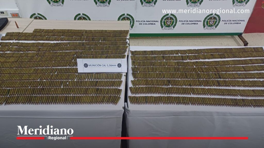 Disidencias en Caquetá: munición incautada a estructura Rodrigo Cadete - Meridiano Regional Disidencias en Caquetá: munición calibre 5.56 mm incautada a la estructura Rodrigo Cadete tras operación militar