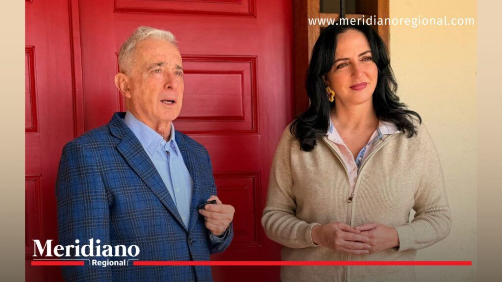 María Fernanda Cabal y Álvaro Uribe en medio de polémica interna del Centro Democrático - Meridiano Regional encuestas Centro Democrático - elecciones presidenciales 2026