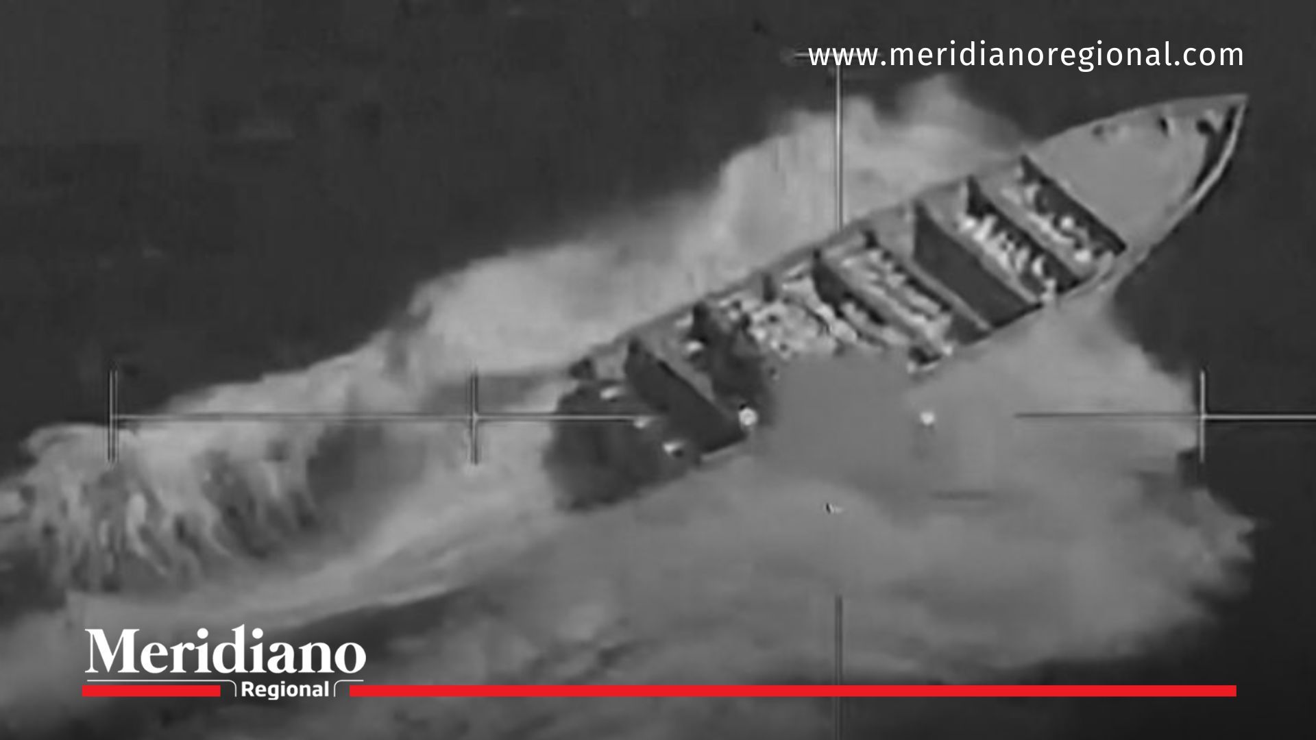 Ataque de EE. UU. en el Pacífico contra embarcación del narcotráfico rastreada por sistemas de vigilancia aérea del Comando Sur