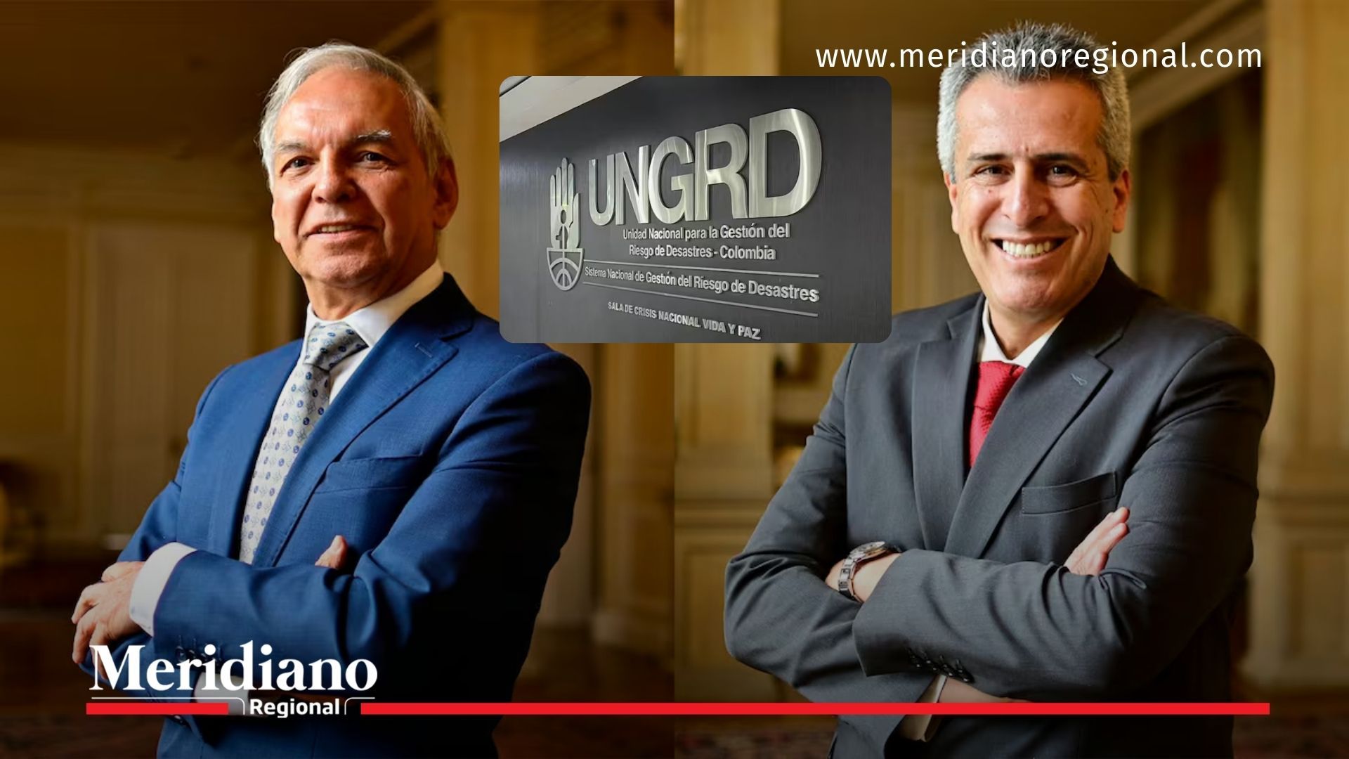 corrupción UNGRD imagen de archivo de Ricardo Bonilla y Luis Fernando Velasco cuando eran ministros