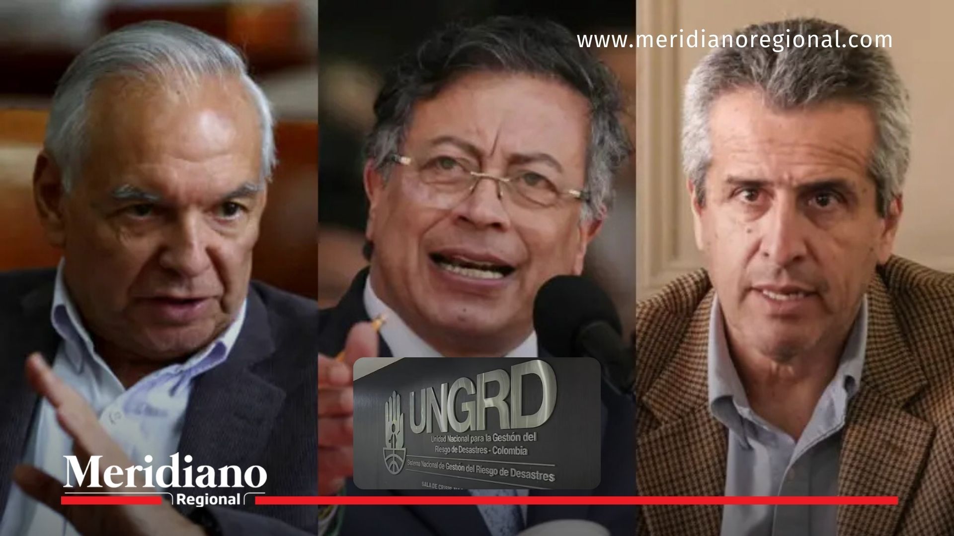 Petro exministros UNGRD Bonilla Petro y Velasco en imagen de archivo por caso UNGRD