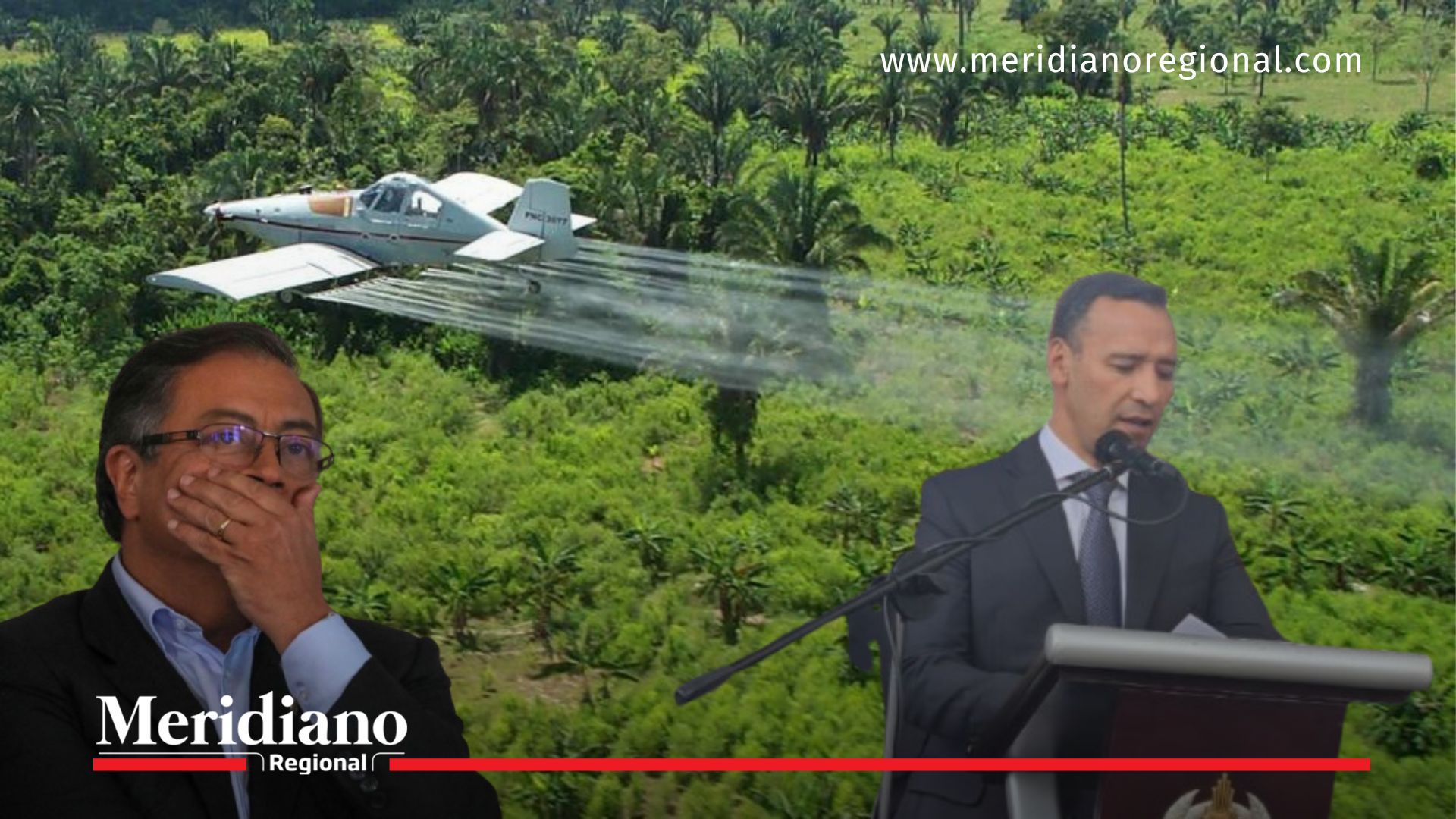 cultivo de coca en Colombia - fumigación con glifosato - gobierno Petro y Ministerio de Defensa