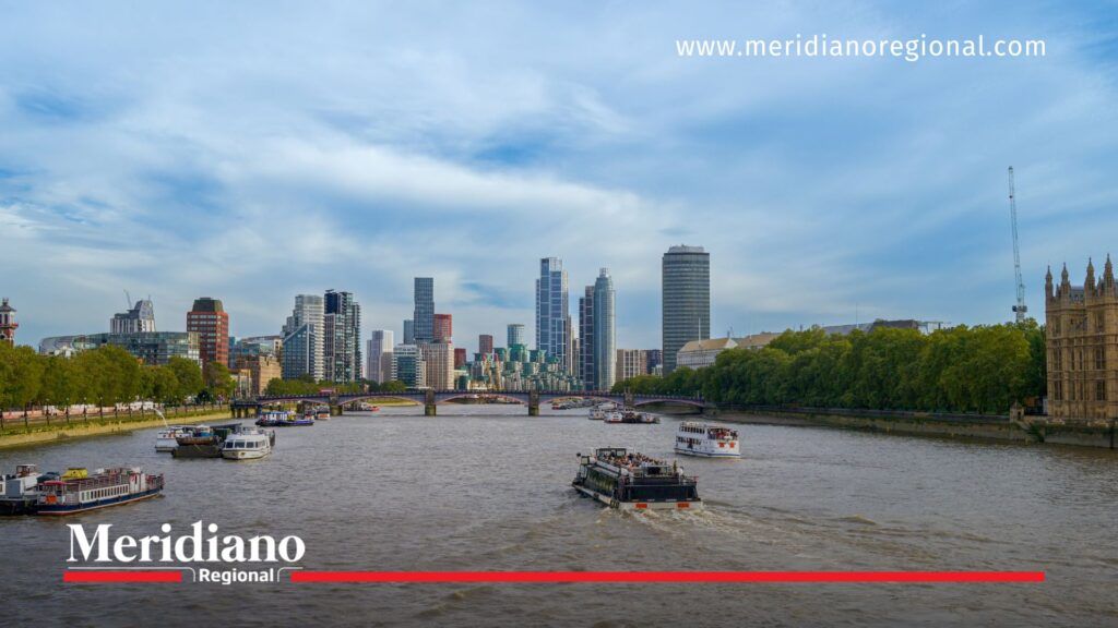 Río Támesis en Londres, lugar donde fue rescatada Zulma Guzmán en el caso talio