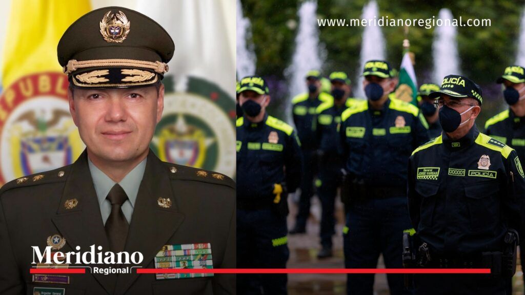 Nuevo comandante Policía Metropolitana de Cali asume el mando - Meridiano Regional Nuevo comandante Policía Metropolitana de Cali Edwin Urrego junto a uniformados de la Policía Nacional durante acto institucional en Cali