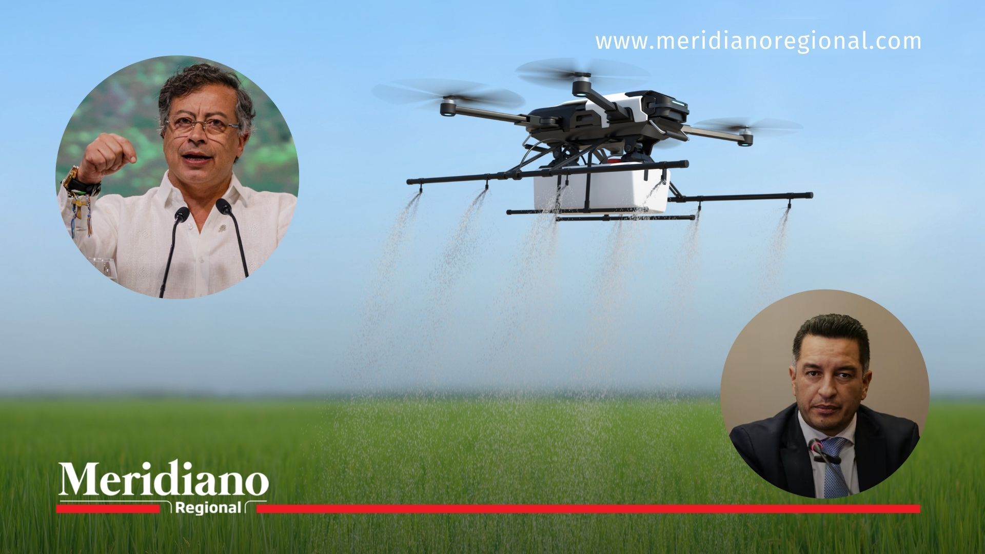 El Gobierno del presidente Gustavo Petro autorizó el regreso de la fumigación con glifosato mediante drones, una estrategia confirmada por el ministro de Justicia encargado, Andrés Idárraga, que iniciará en zonas de conflicto como el Cauca.