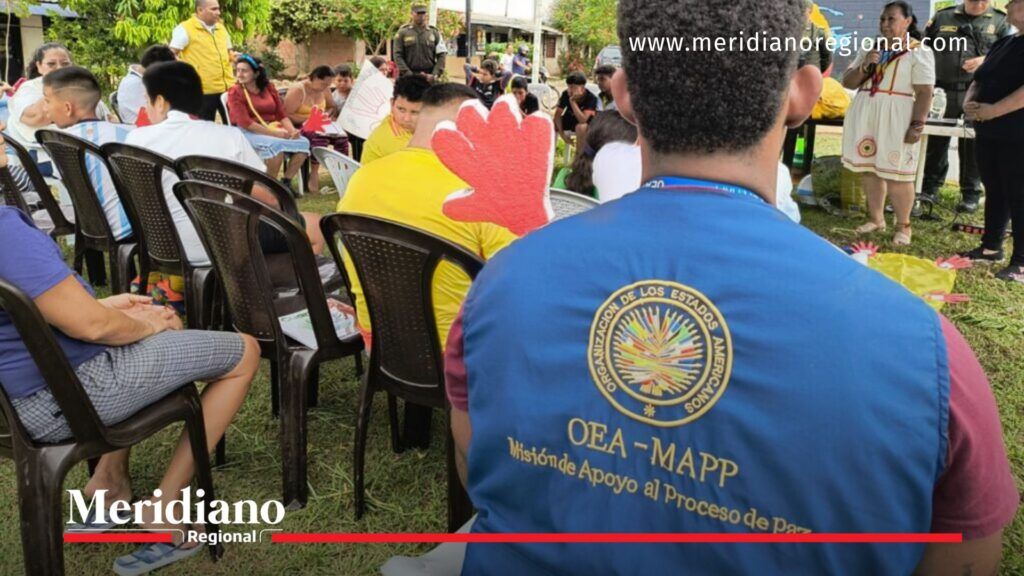 MAPP/OEA verifica zonas de ubicación del Ejército Gaitanista - Meridiano Regional Funcionario de la MAPP/OEA acompaña proceso de verificación de zonas de ubicación temporal del Ejército Gaitanista en Colombia