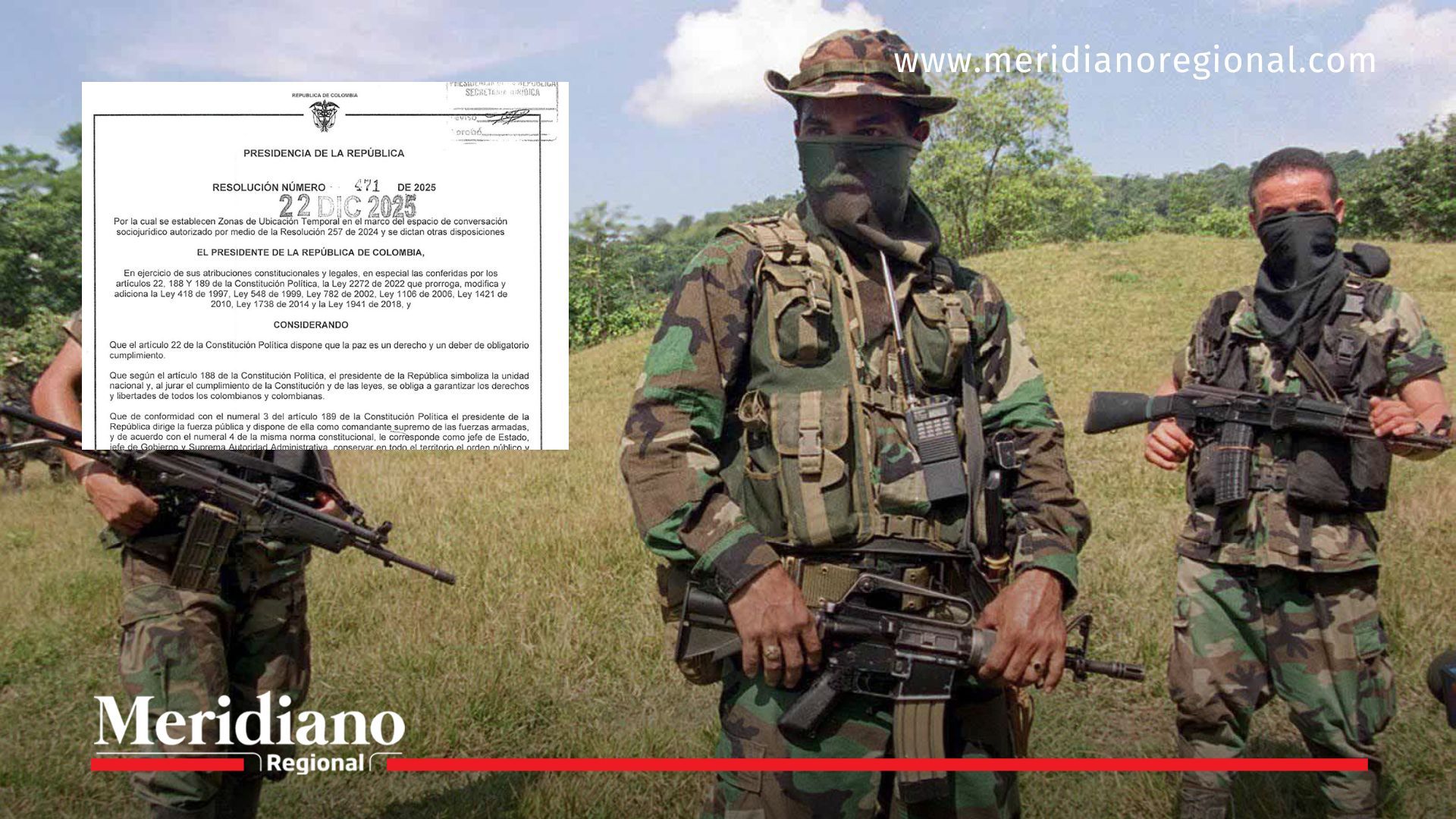 El Gobierno nacional oficializó, mediante la Resolución 471 de 2025, la creación de zonas de ubicación temporal para integrantes del Ejército Gaitanista en Chocó y Córdoba, como parte del proceso sociojurídico de sometimiento a la justicia.