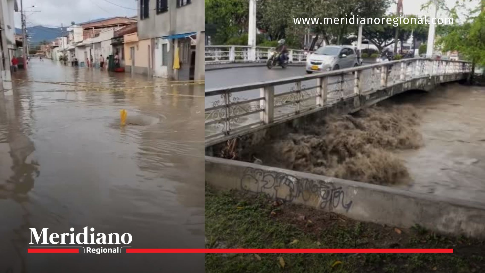 calamidad pública en Tuluá - creciente del río Tuluá - lluvias Valle del Cauca - riesgo por inundaciones