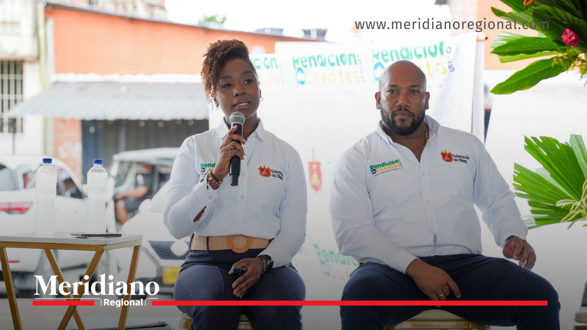 Yina Reales, secretaria de Educación del Chocó, explica los embargos judiciales que impiden el pago de la nómina docente.