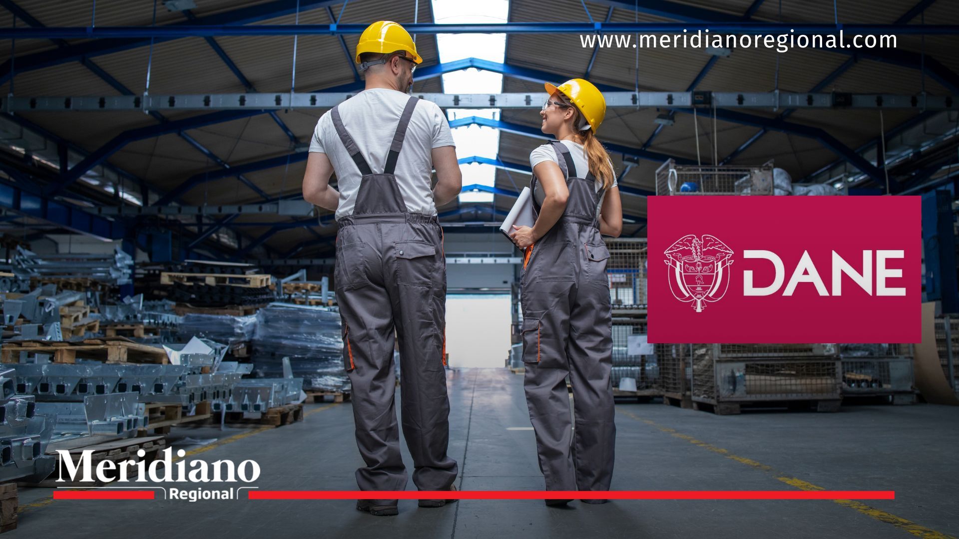 Trabajadores del sector industrial reflejan el crecimiento del empleo en Colombia, que en noviembre de 2025 llevó el desempleo a su nivel más bajo en más de dos décadas, según el Dane.