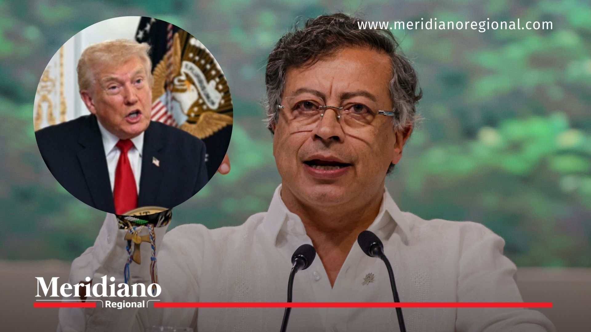 El presidente Gustavo Petro señaló públicamente a Donald Trump por un presunto bombardeo en Maracaibo, Venezuela, durante un discurso en el que alertó sobre el uso del narcotráfico como justificación de una intervención extranjera.
