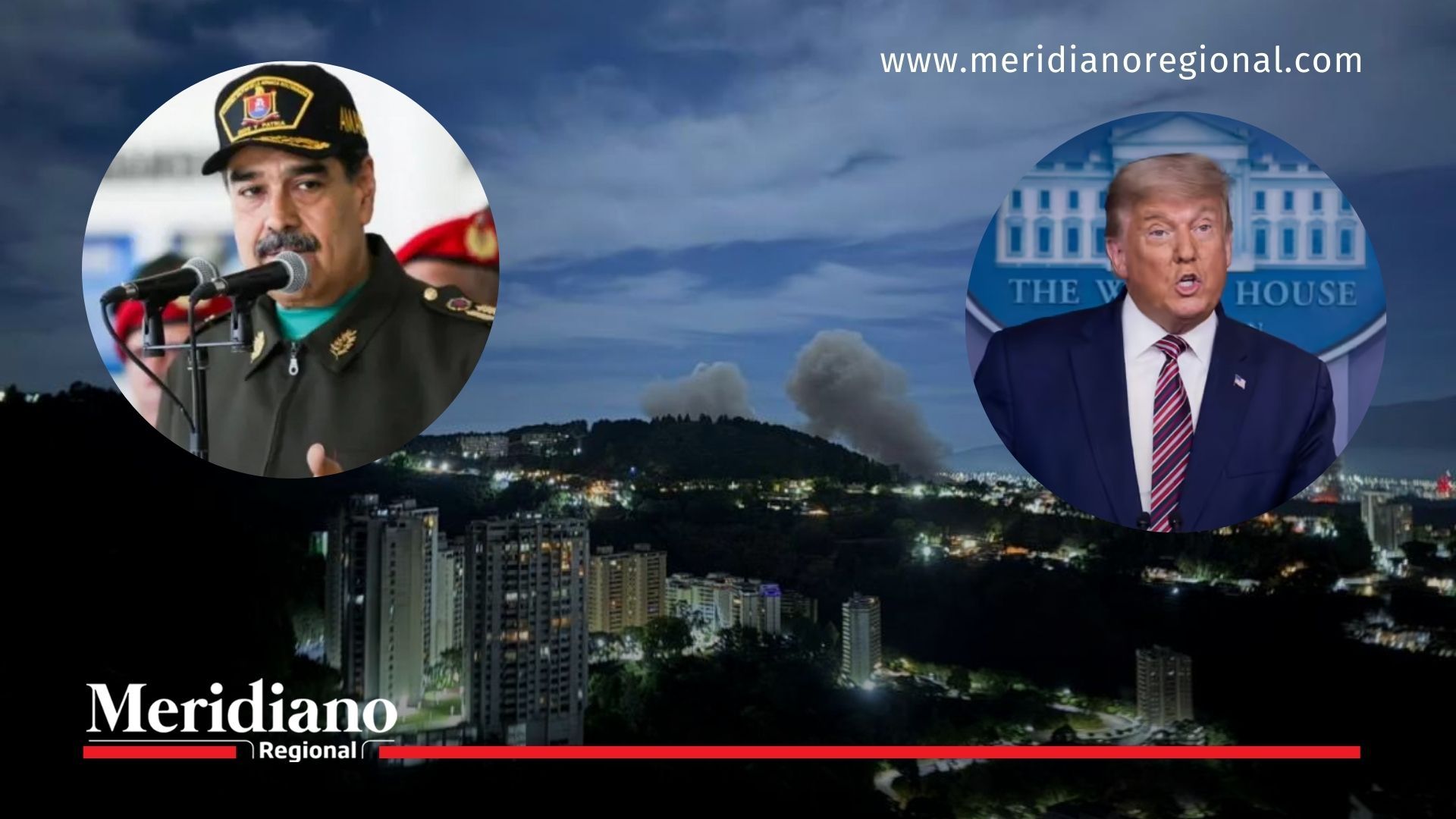 arresto de nicolás maduro explosiones en caracas trump venezuela crisis 2026