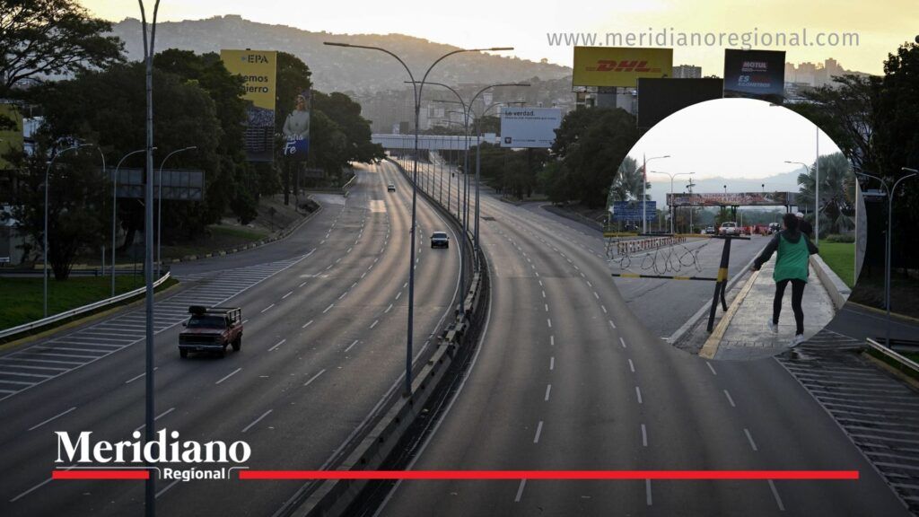 Venezuela hoy amanece con calles vacías y poca movilidad tras la captura de Nicolás Maduro y la operación militar de Estados Unidos.
