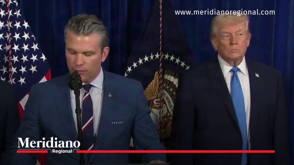 Secretario de Defensa de Estados Unidos y Donald Trump explican los cargos contra Maduro en rueda de prensa oficial en Washington