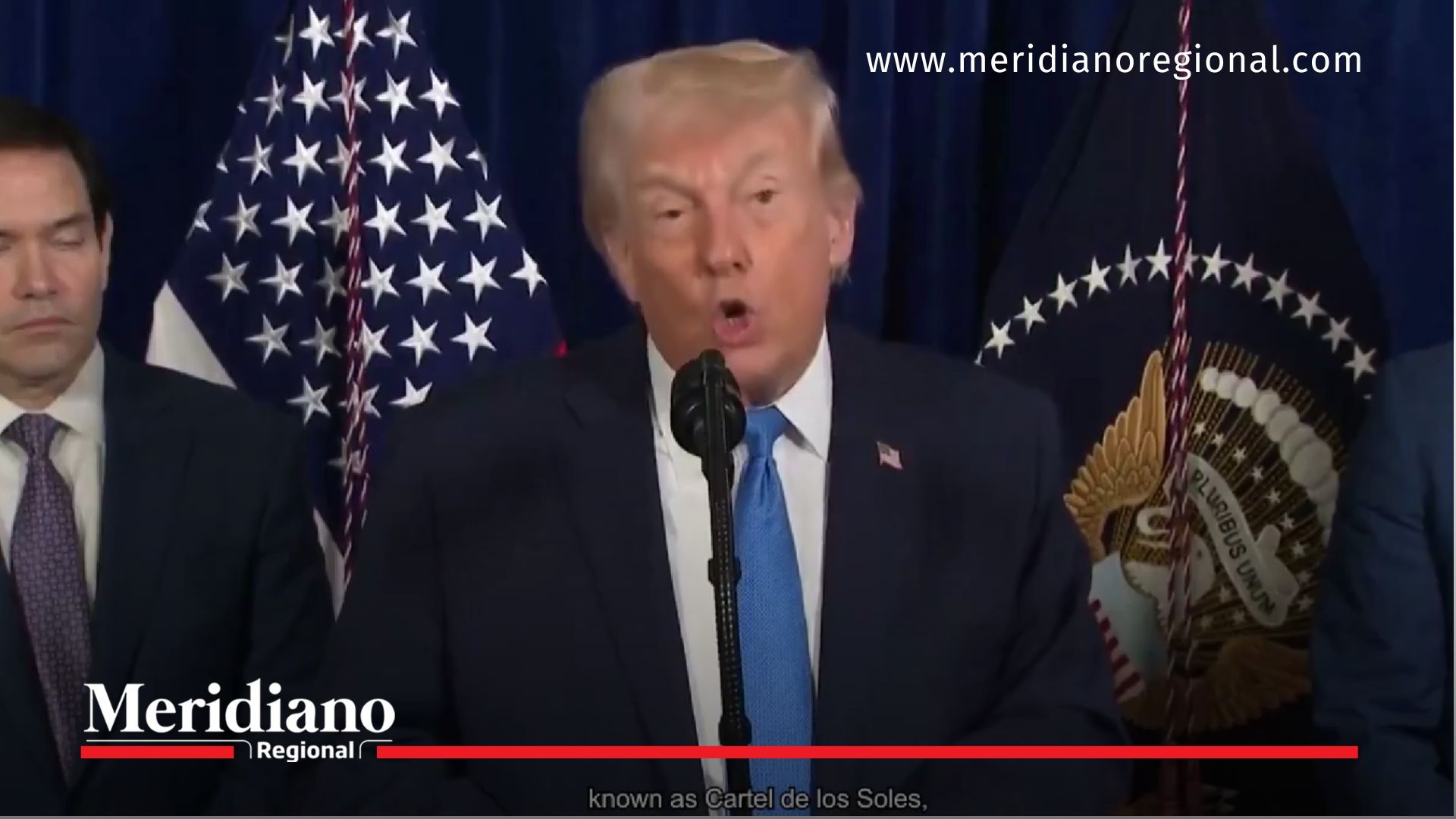 Donald Trump en rueda de prensa explica los cargos contra Maduro y anuncia que Estados Unidos dirigirá Venezuela durante la transición