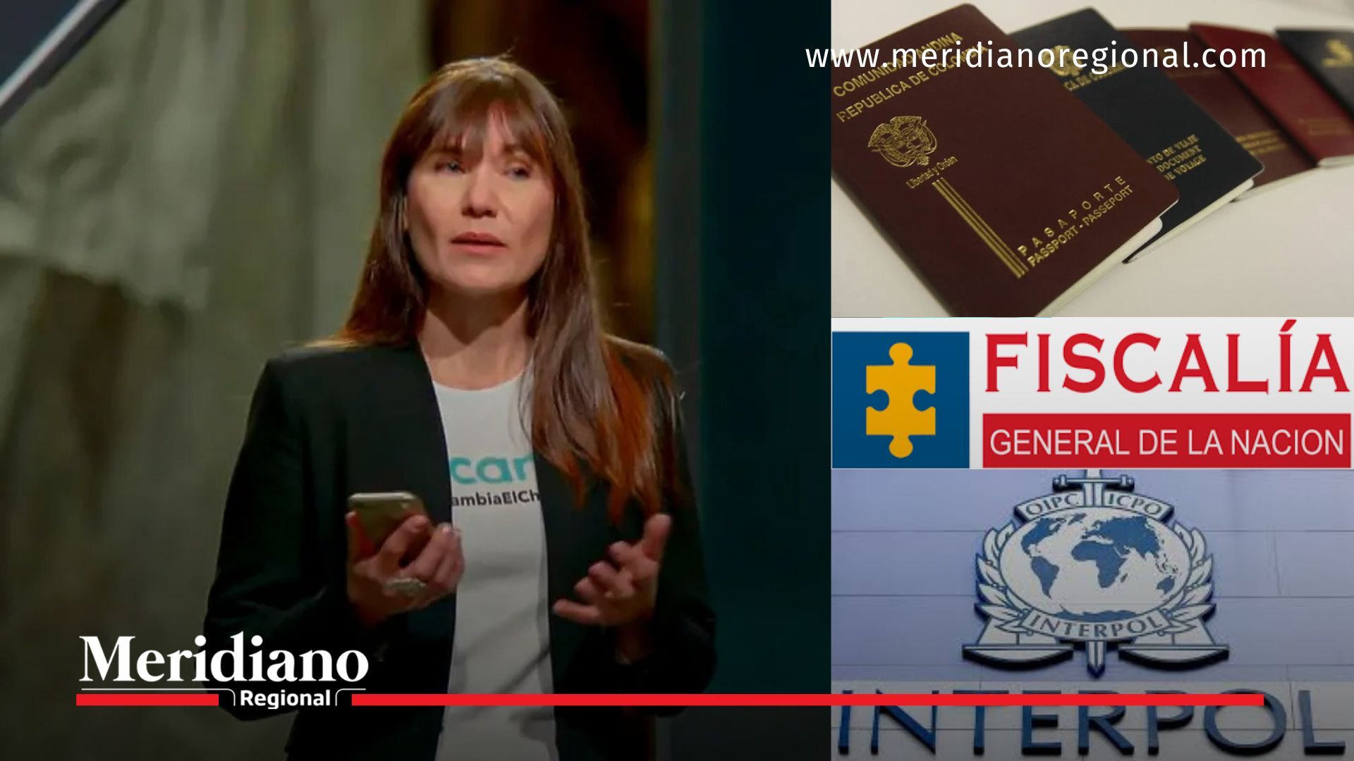 Imagen ilustrativa relacionada con el proceso judicial que adelanta la Fiscalía General de la Nación contra Zulma Guzmán, con apoyo de Interpol para su ubicación.