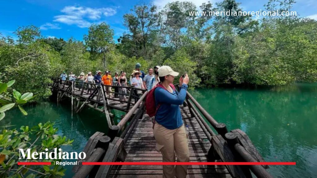 Turismo en el Chocó: viajeros recorren destino natural del Pacífico - Meridiano Regional Turistas visitan un destino natural del Chocó, referente del turismo en el Chocó y de los destinos emergentes de Colombia.