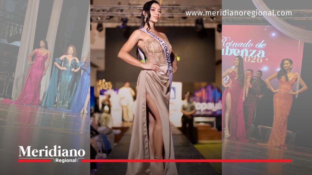 Reina de Pubenza 2026 durante el desfile de gala en Popayán - Meridiano Regional Reina de Pubenza 2026 Andrea Sofía Torres Segura durante el desfile de gala en Popayán
