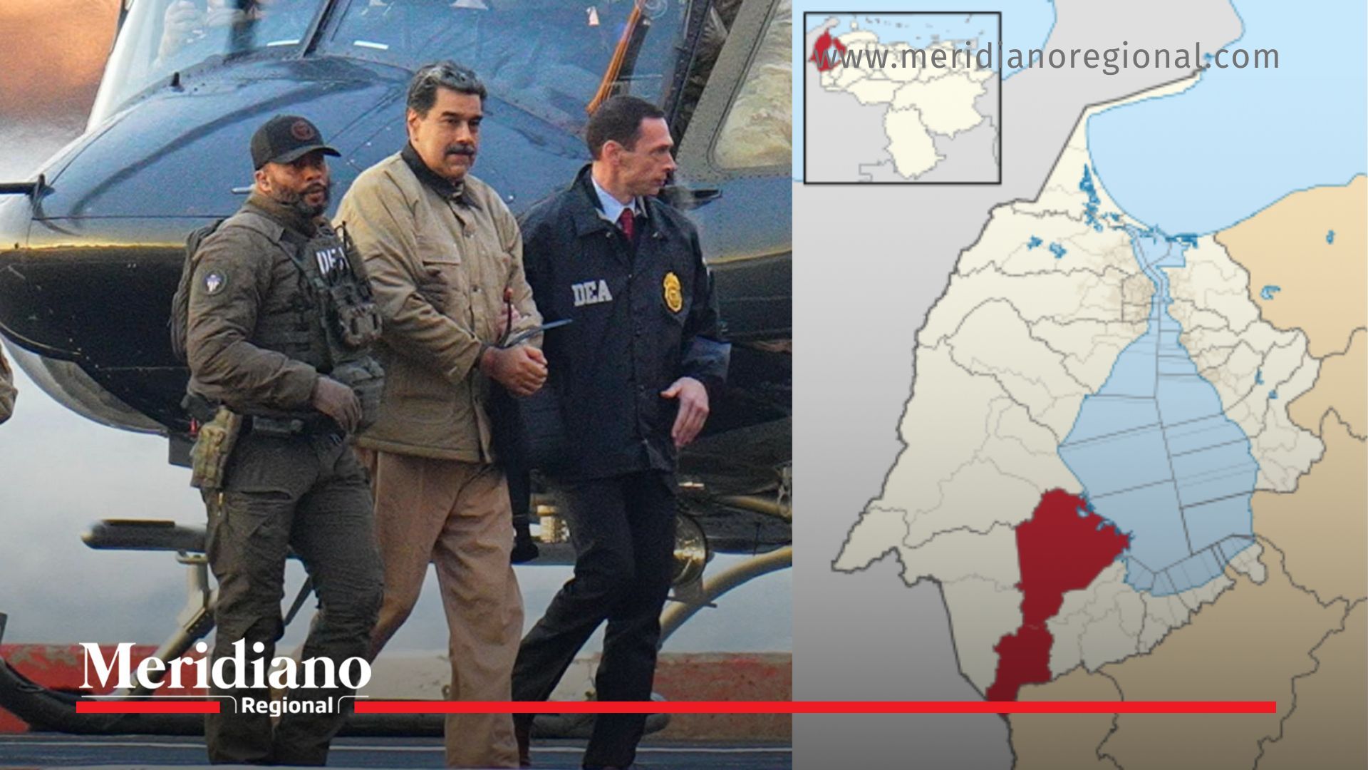 ELN en Venezuela: Nicolás Maduro con la DEA y mapa de zonas señaladas por inteligencia