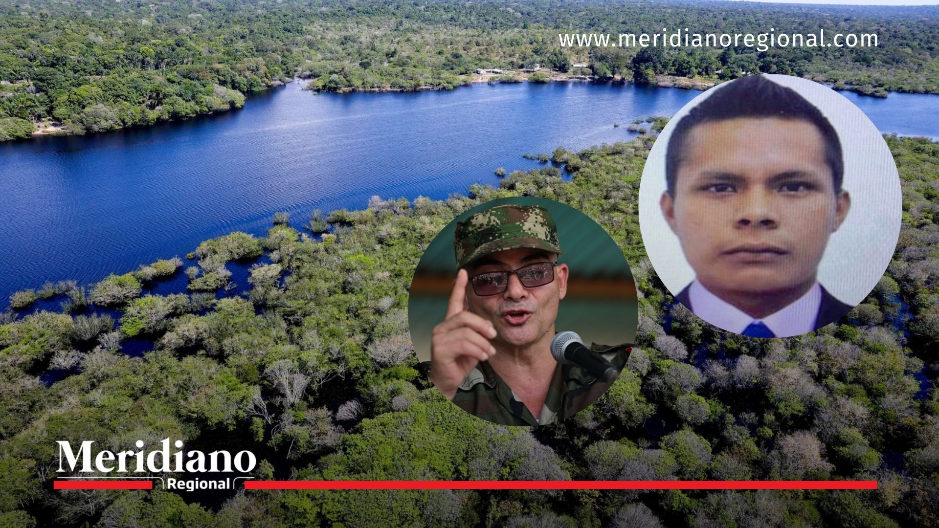 Panorámica del Amazonas, escenario del operativo militar en el que fue abatido alias Polo, figura clave de la estructura criminal de Iván Mordisco, máximo cabecilla de las disidencias de las Farc.