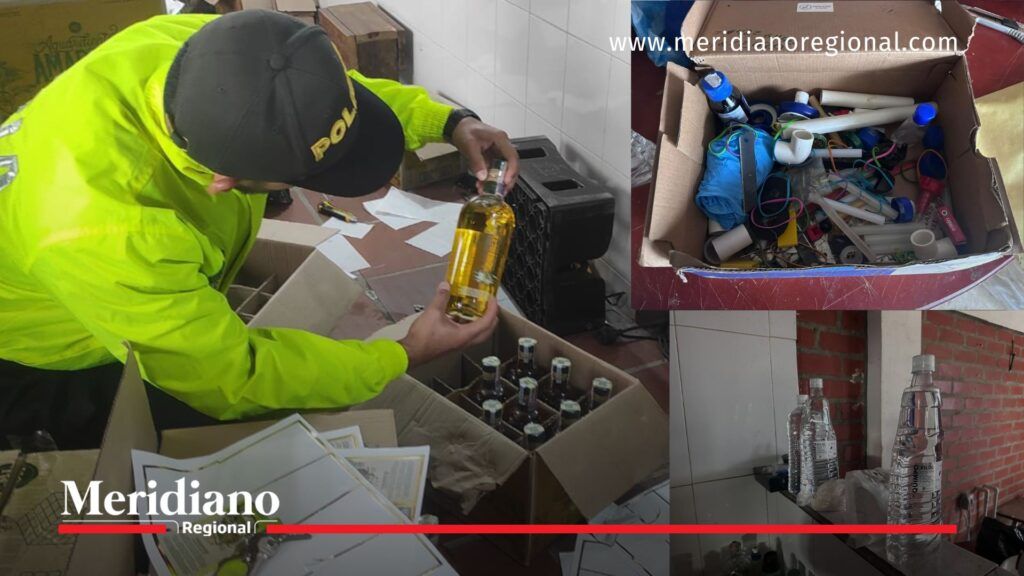 Licor adulterado en el Cauca incautado en Popayán - Meridiano Regional licor adulterado en el Cauca incautado por la Policía Nacional en Popayán