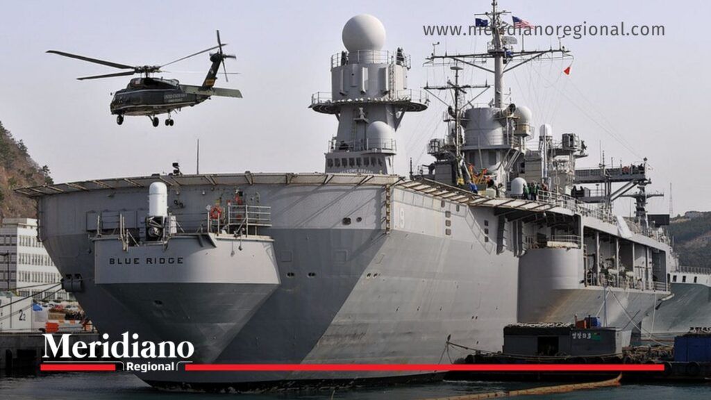 Interceptación buque petrolero en el Caribe por la Armada de EE. UU. - Meridiano Regional interceptación buque petrolero en el Caribe por la Armada Naval de Estados Unidos durante operativo marítimo