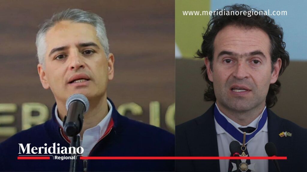 Gobernador de Antioquia Andrés Julián Rendón y alcalde de Medellín Federico Gutiérrez rechazan decreto de emergencia económica