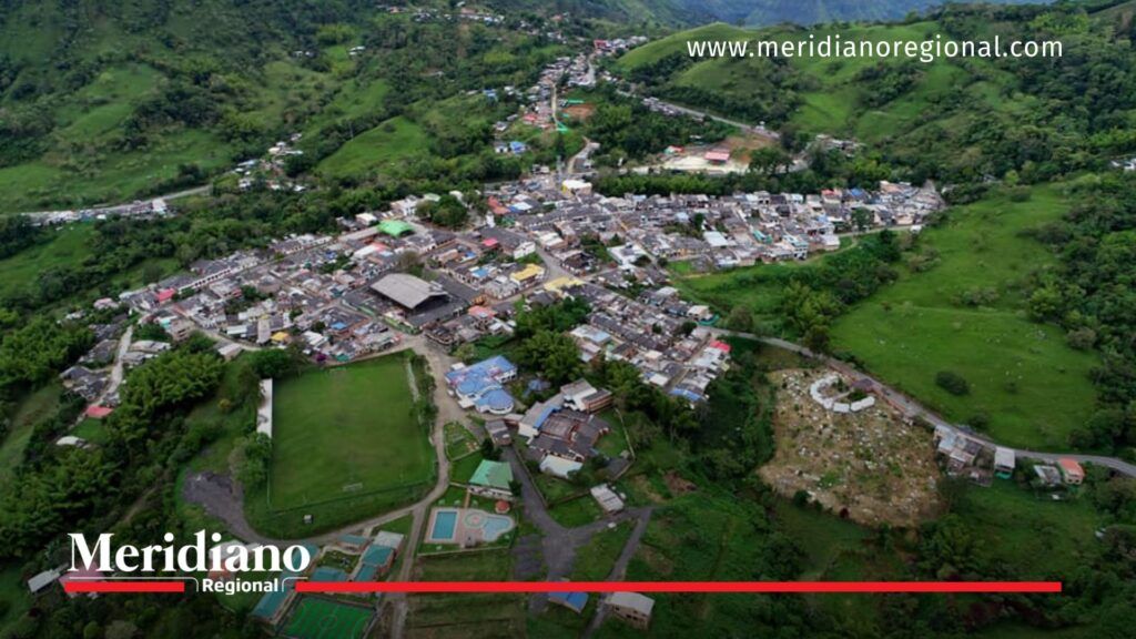 Panorámica de Rosas Cauca tras el derrumbe de 2023 - Meridiano Regional Panorámica de Rosas Cauca, municipio afectado por el derrumbe de 2023