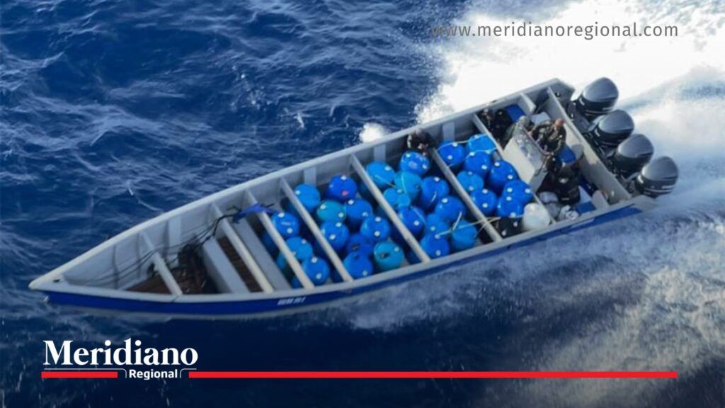 incautación de cocaína en Tumaco en lancha go fast interceptada por la Armada de Colombia en el Pacífico colombiano