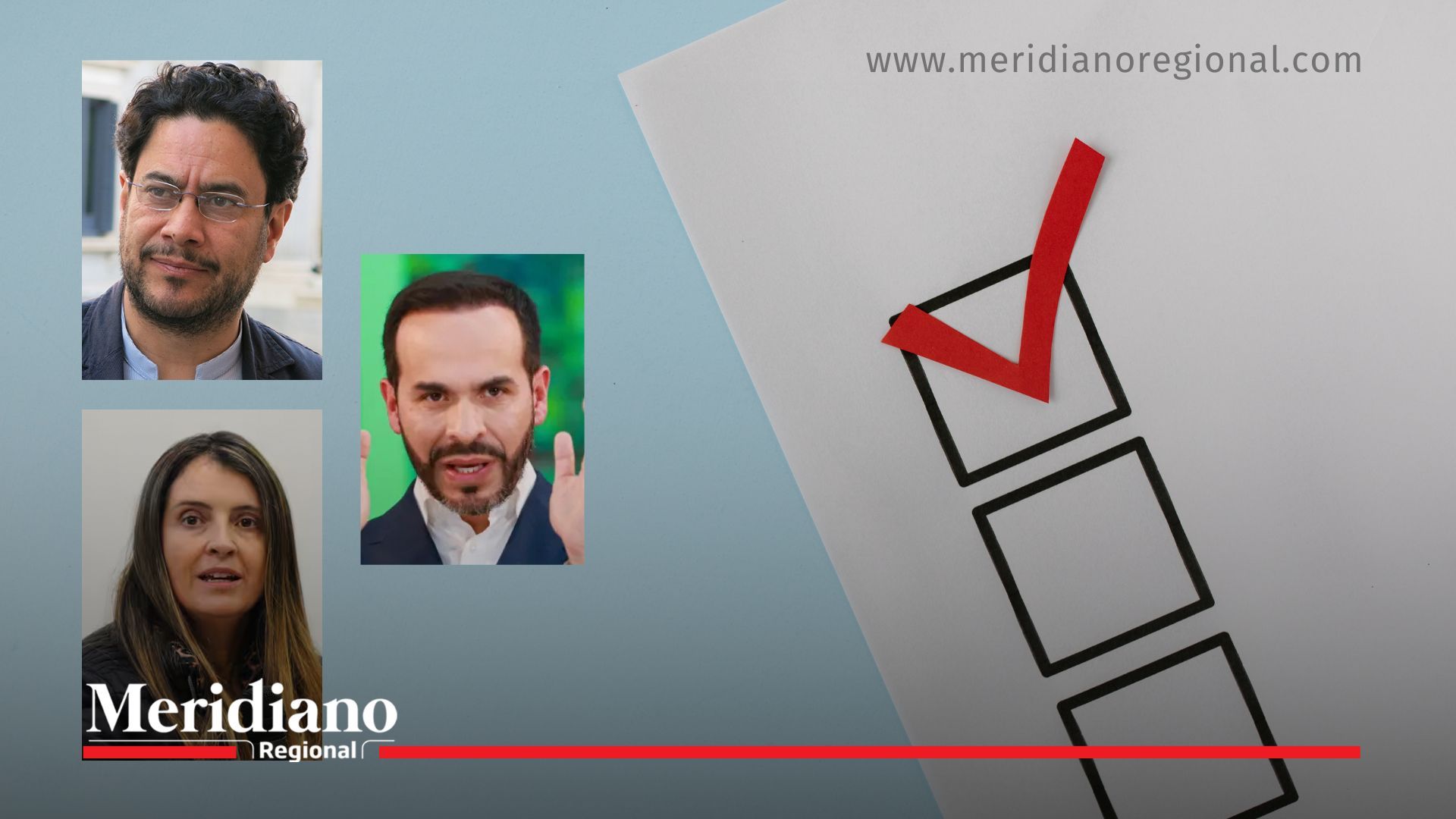 Encuesta RCN elecciones 2026 con Iván Cepeda, Abelardo de la Espriella y Paloma Valencia en intención de voto