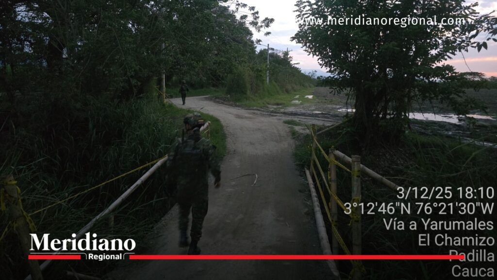 Masacre en Padilla: presencia de la Fuerza Pública en El Chamizo - Meridiano Regional Masacre en Padilla: Fuerza Pública en la vereda El Chamizo, zona rural del norte del Cauca