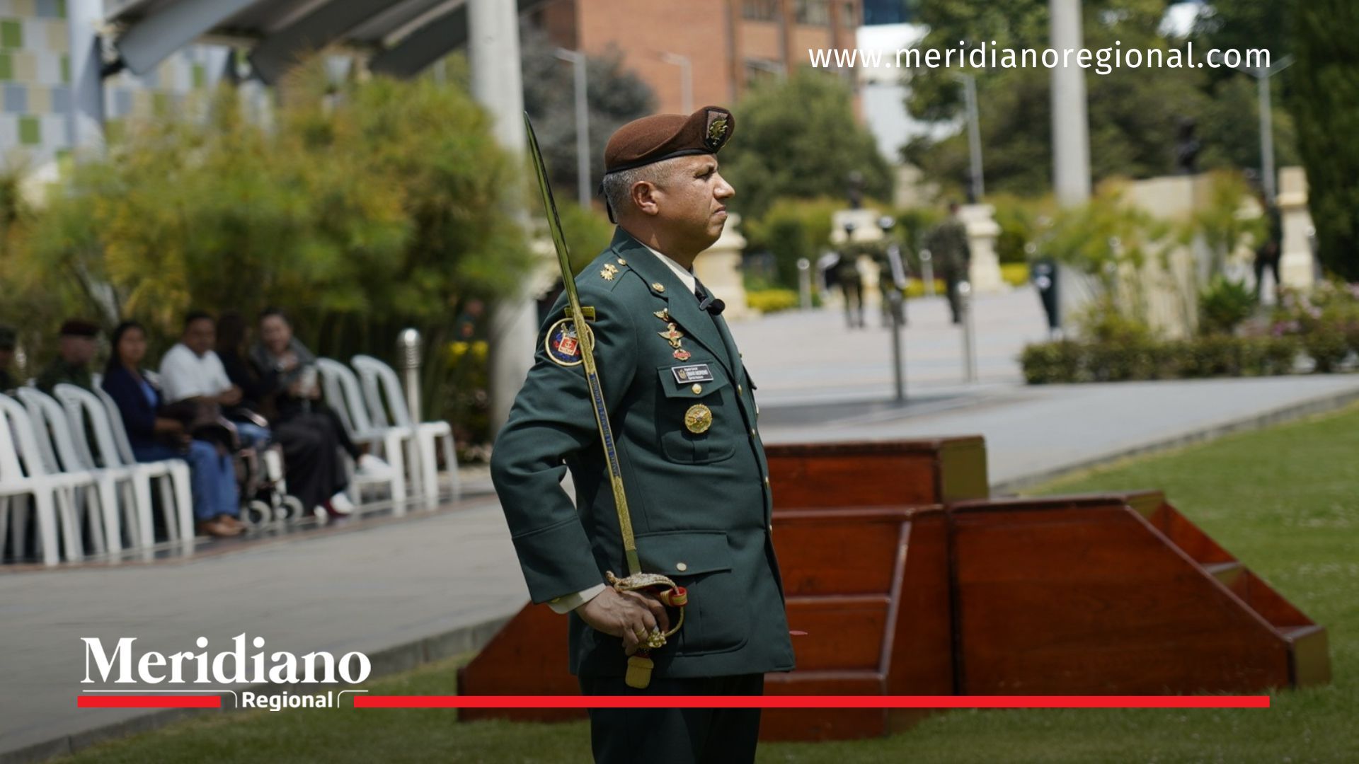 Brigadier general Omar Yesid Moreno Sandoval recibe el mando del CCOES en ceremonia militar en Bogotá