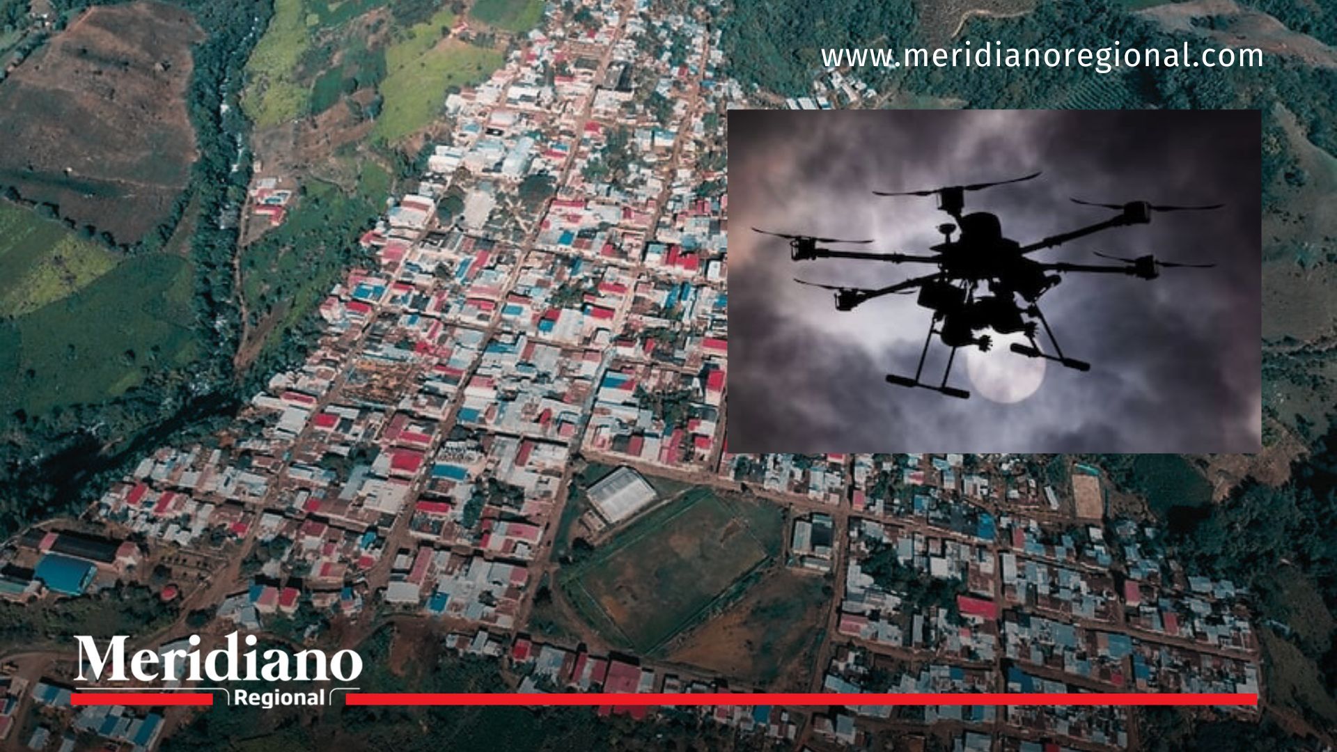 Vista panorámica de Argelia, Cauca, en medio de la alerta por el deterioro del orden público tras el ataque con drones registrado en el corregimiento de El Plateado.