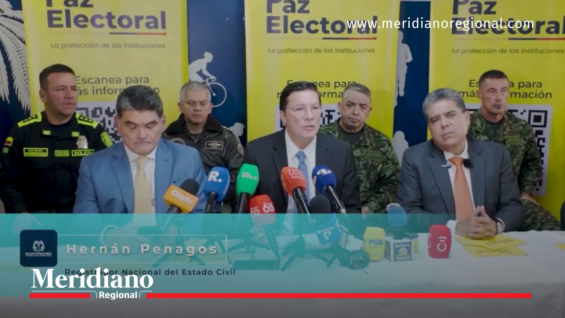 Registrador Hernán Penagos aclara entrega del tarjetón de la consulta interpartidista en elecciones del 8 de marzo