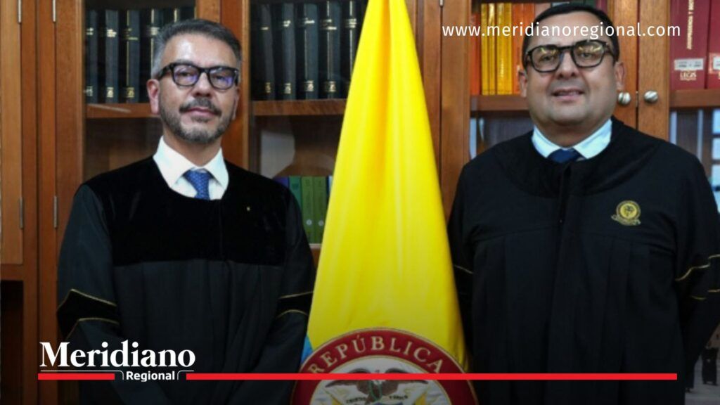 Carlos Arturo Ramírez Vásquez, magistrado caucano y nuevo presidente de la Comisión Nacional de Disciplina Judicial, durante acto institucional en Bogotá.
