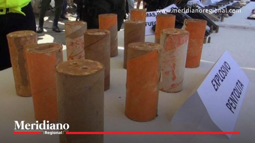 Explosivos tipo pentolita incautados tras frustrarse atentado terrorista en Cali