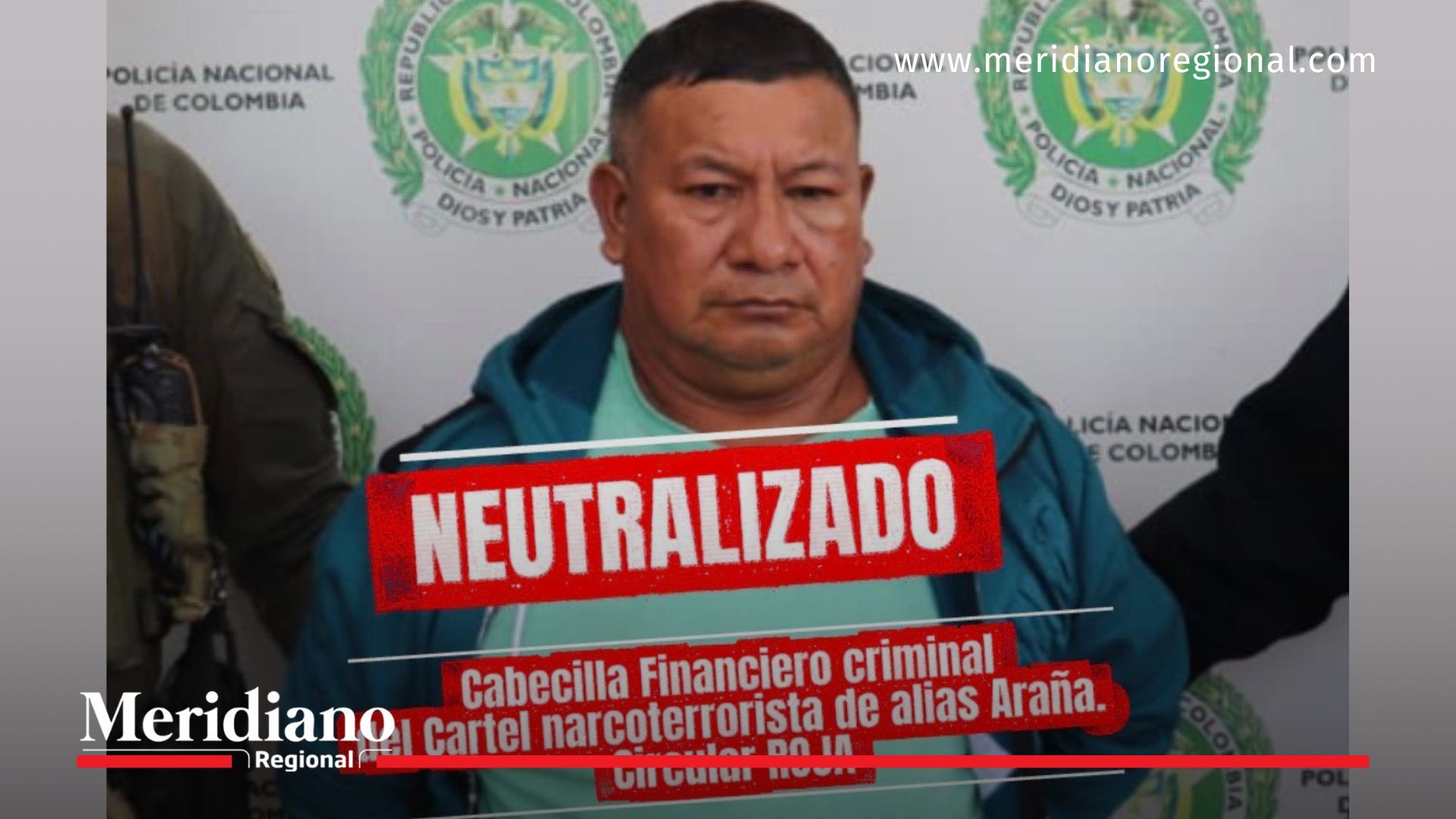 Alias ‘Pitufo’, señalado cabecilla financiero del narcotráfico, fue capturado en una operación conjunta en el sur del país.