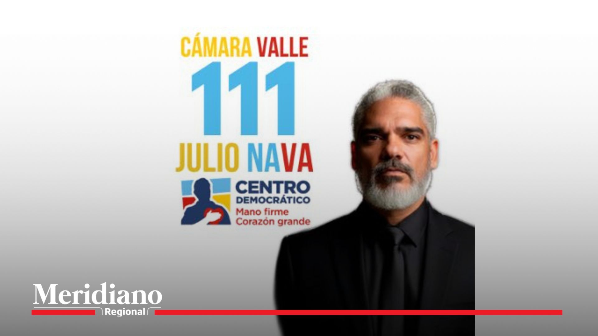 Julio Nava Cámara de Representantes Valle del Cauca candidato 111 del Centro Democrático