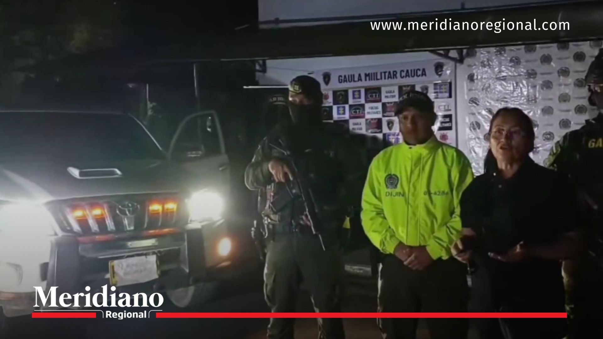 Vehículo recuperado en Popayán tras denuncia de extorsión con apoyo del Gaula