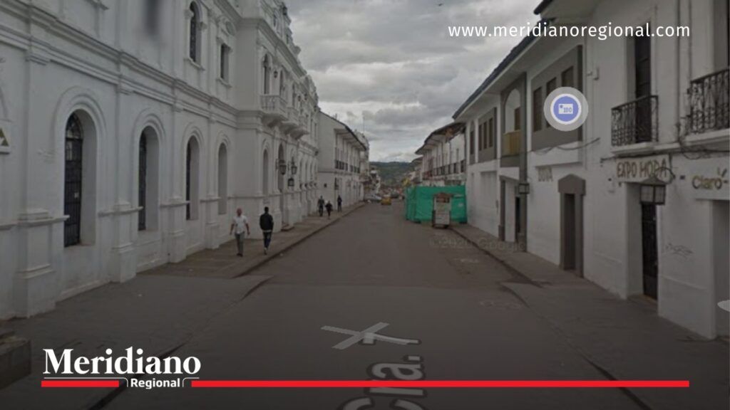 asalto en el centro de Popayán en la Carrera 7 cerca de la Torre del Reloj