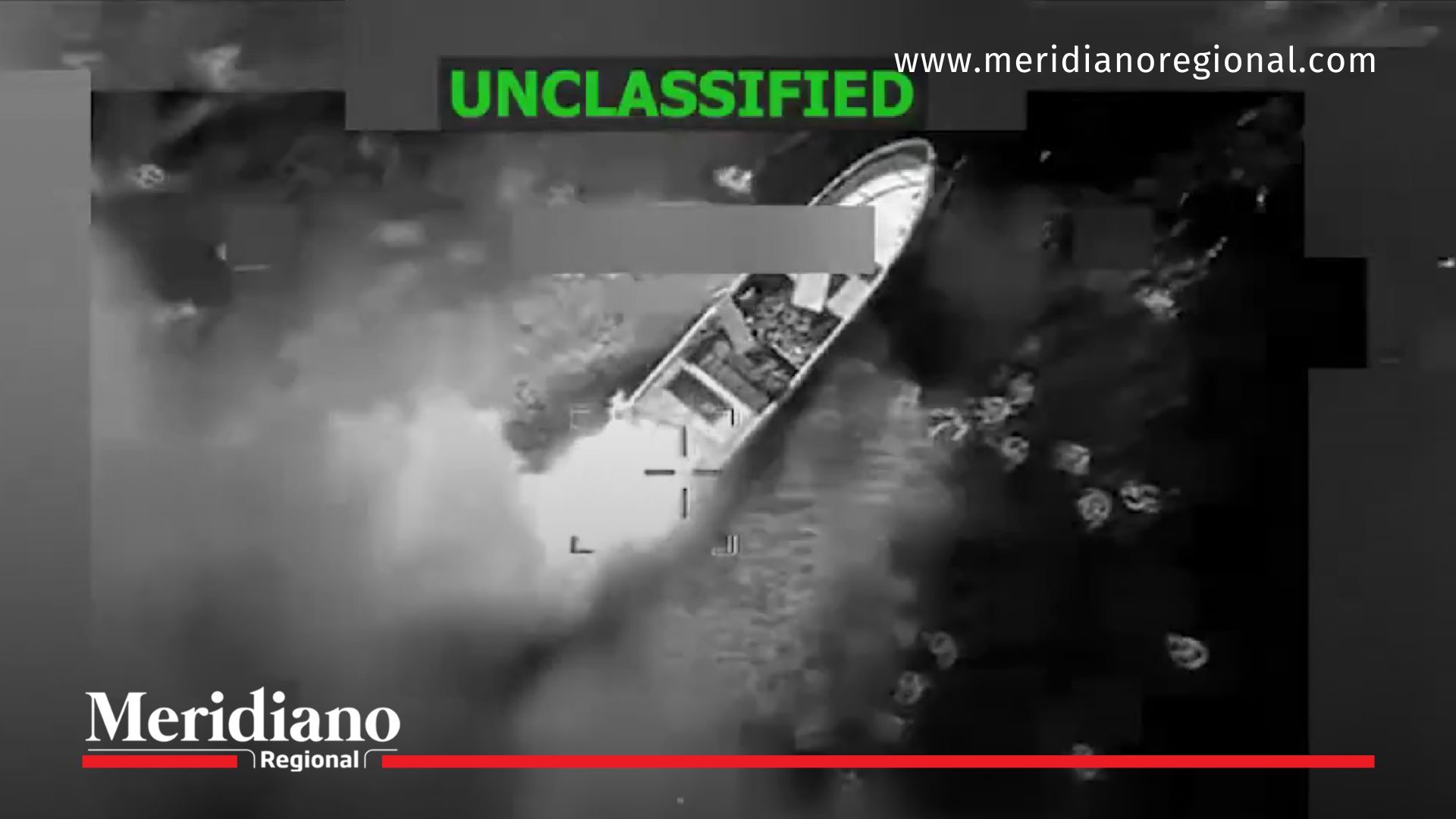 ataque de Estados Unidos en el Pacífico a lancha narcotraficante en aguas internacionales