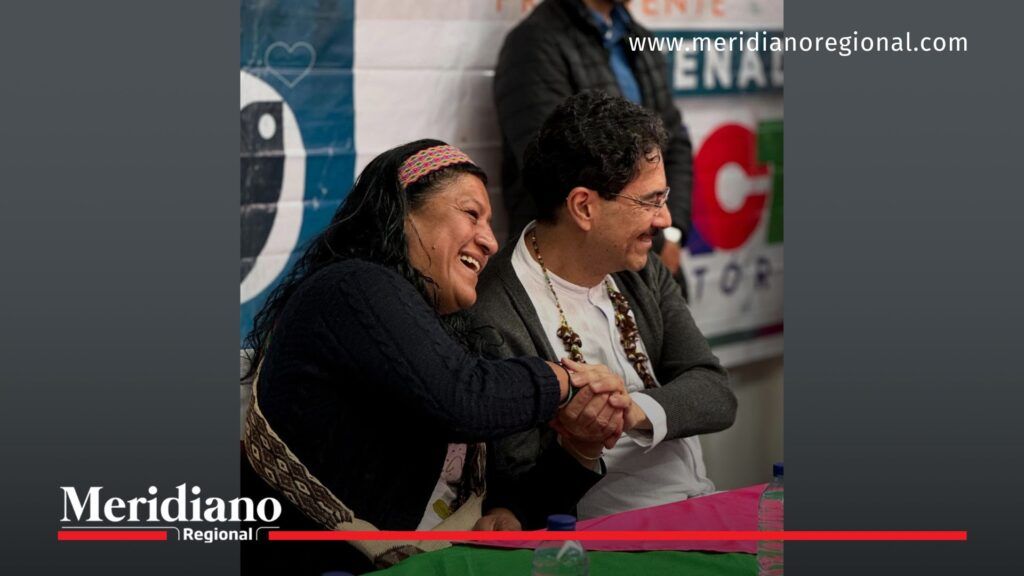 Presunto secuestro de Aida Quilcué genera alerta nacional - Meridiano Regional presunto secuestro de Aida Quilcué senadora del Cauca junto a Iván Cepeda en evento político
