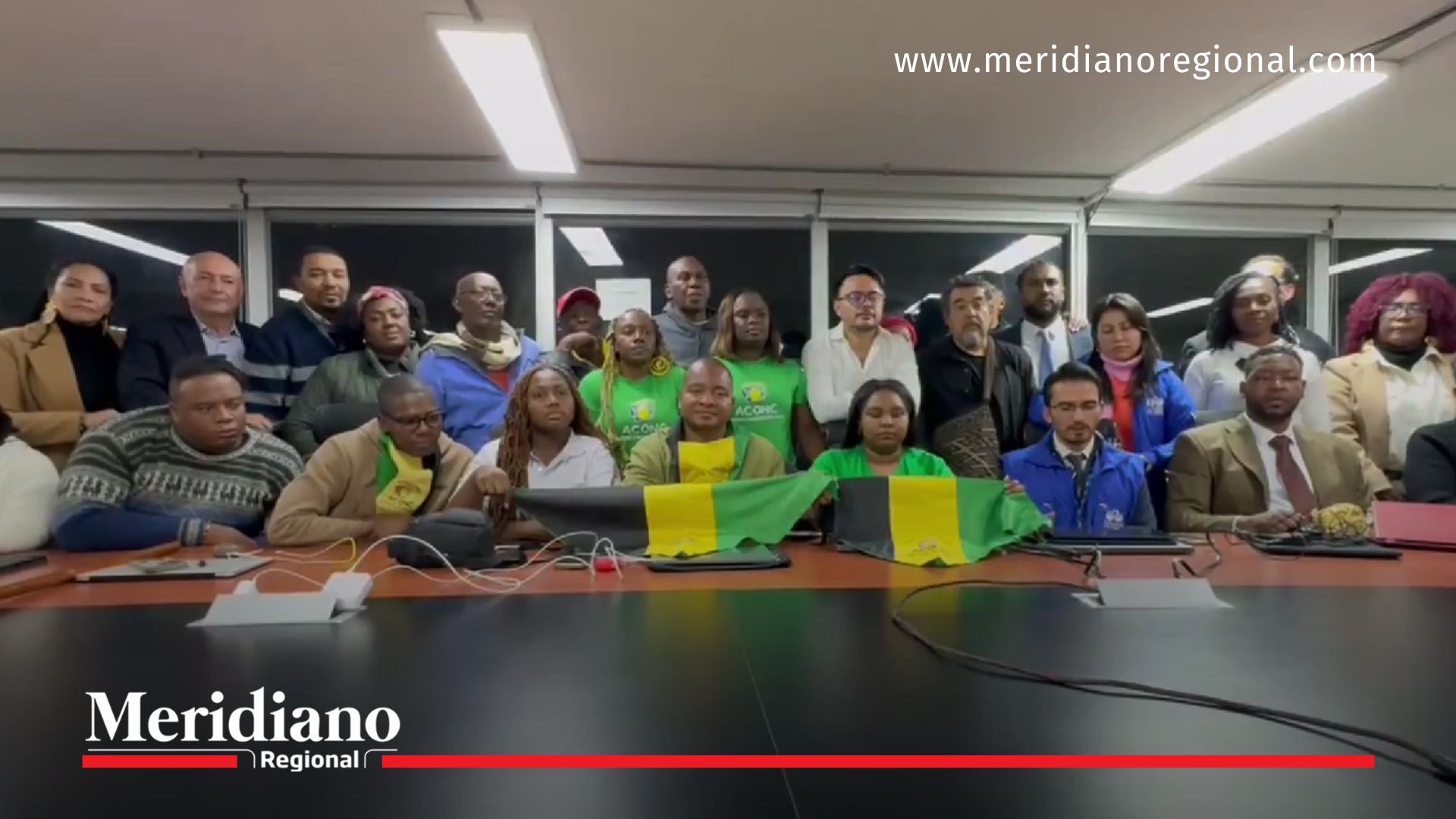 ACONC en mesa de diálogo Gobierno en la Agencia Nacional de Tierras en Bogotá